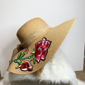 Brown straw hats for women